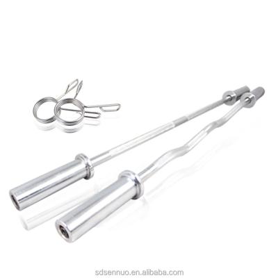 China Durable Gym Equipment Long Barbell Bar Weight Barbell Bar For Weight Lifting for sale