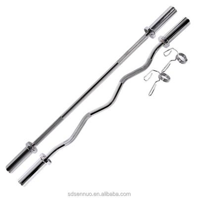 China Shandong Sennuo Hex Barbell Durable Multi-functionalweight Lifting Open Bar for sale