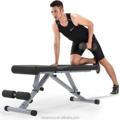 China Eco - Friendly Sit Bench 2021 Foldable Adjustable Dumbbell Weight Bench for sale