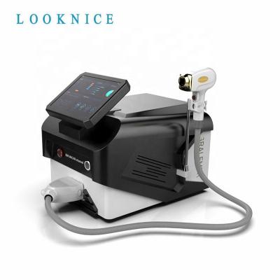 China Whitening Dropshipping Strong Triple Power 808nm Wavelengths Diode Laser Hair Removal Machine With Painless Hair Removal Systems for sale