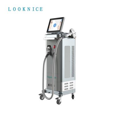 China Skin Tightening Alma Titanium Super 808nm Laser Skin Rejuvenation Soprano Diode Laser Painless Hair Removal Machine 2021 for sale