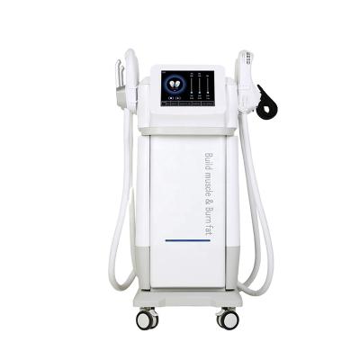 China Fat Burning Weight Loss HI-EMT RF Cellulite Removal 7 Tesla EMS Muscle Sculpting Body Slimming Machine With Pelvic Floor Muscle Chair for sale