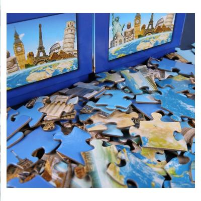 China Cartoon Toy Hot Sale Customized Liberty Jigsaw Puzzle Cutting Machine Toys t=The 100/1000/10000/Pieces Statue for sale