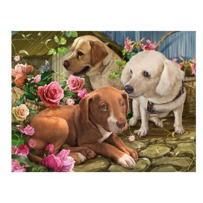 China Cartoon Toy Hot New Arrival Latest Design Yiwu Jigsaw Puzzle Production Custom 100 Pieces Jigsaw Puzzle Dog 3000 Pattern for sale