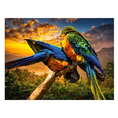 China Cartoon Toy Custom 100 Pieces Parrot Children Jigsaw Puzzles Educational Toy Custom Santa Claus Jigsaw Manual Jigsaw Puzzle Cutter for sale