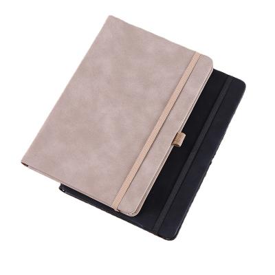 China Eco-Friendly Paper Cute Planner Notebook Fitness A5 Pu Leather PU Leather Diary With Usb And Pen Journals Custom Logo Foil Print Bible Notebooks for sale