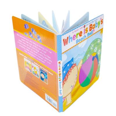 China Kids Education Custom Picture Phonic Inscription Reading Sticker Comic Noise Up English Hardcover Book Picture For Kid Children Room Set Educational Book for sale