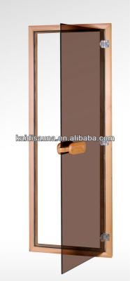 China Computer Control Panel Latest Design Wooden Frame Glass Doors KD-7001 for sale