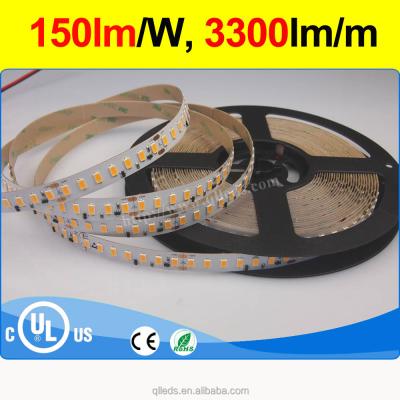 China latest new design 145lm/W brand QL light 3300lm/W smd 7020 led strip best for sale