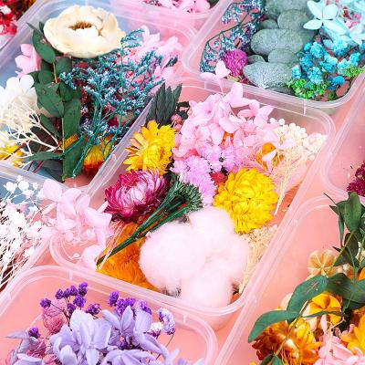 China Yongsheng Perpetual Flower Package DIY Rose Dried Flower Package Handmade Activity Fan View Glass Cover Material Gift Box for sale