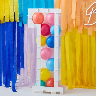 China Wedding Decoration Manufacturer Supply Wedding Decoration Backdrop Balloon Display Frame Stand for sale