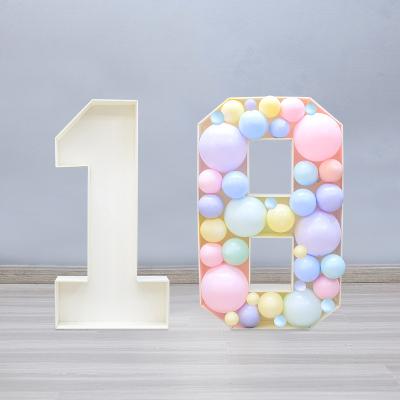 China Wedding Decoration Balloon Stand Child Birthday Backdrop Party Decorations Birthday Balloon Display Frame Stand for sale