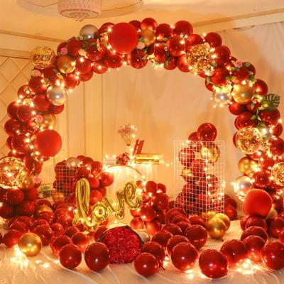 China Chinese factory price metal wedding decorations metal backdrop arch support set for sale