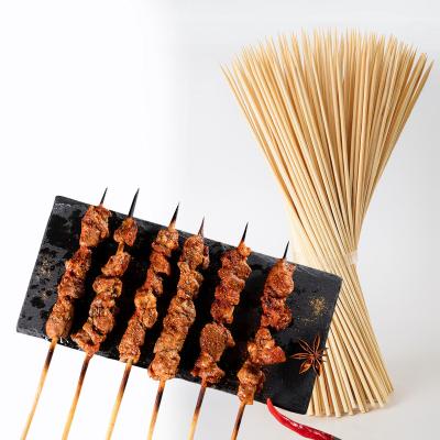 China Easily Cleaned Disposable Bamboo Skewer BBQ Sticks for sale