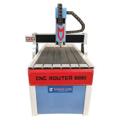 China Building Material Stores OCEAN LINK Carving Wood Engraving Machine 6090 Woodworking Machine CNC Wood Carving Router for sale