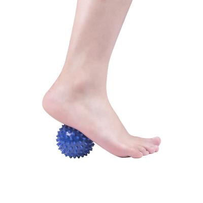 China Compact Massager Spike Roller Ball Body Foot Foot Muscle Roller for Plantar Neck and Back Fasciitis Massage for sale