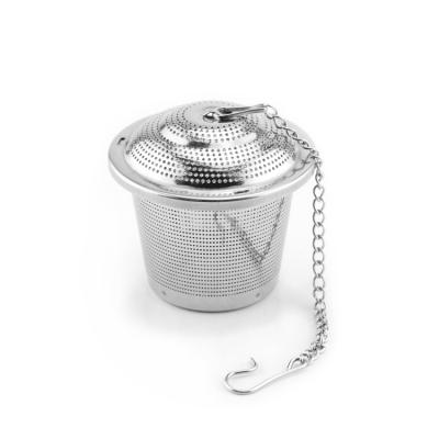 China WCYY0007 Beautiful Sustainable Shape Hot Selling Stainless Steel Long Chain Tea Infuser for sale