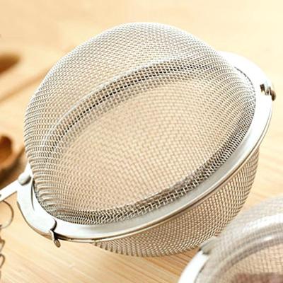 China Viable China Supplier Wholesale Tea Maker Stainless Steel Wire Mesh Tea Infuser Strainer for sale