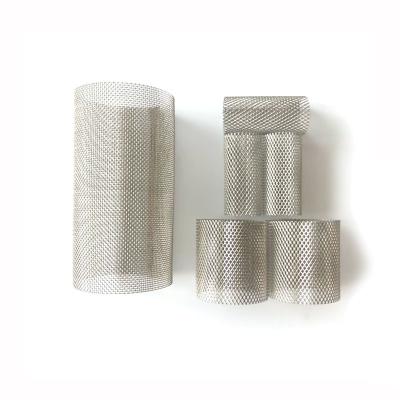 China Pipe System Good Quality Filter Mesh Resistance To Breakage Stainless Steel Filter Mesh Filter Screen Mesh Tube for sale