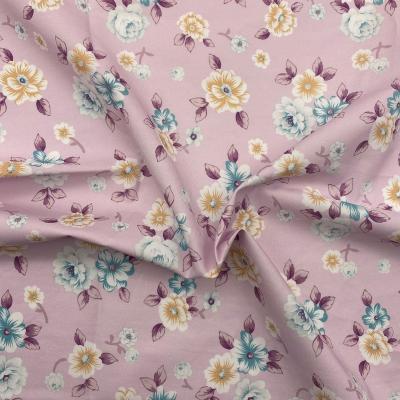 China 2022 Anti-Static Wholesale New 100% Cotton Swimwear Fabric Printing Custom Printed Fabric For Clothing Prints Clothing Shirt Dress for sale