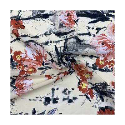 China Shrink-Resistant Price Suitable Quality Assurance Digital Printing Women Dress Fabric Floral Chiffon for sale