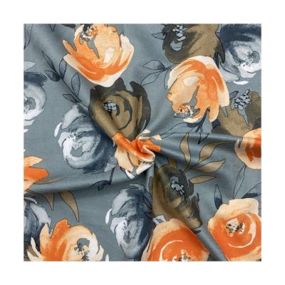 China Universal Soft Single Side Custom Shrink-Resistant Wool Cashmere Polyester Digital Printing Fabric for sale