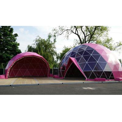 China Water Proof Jinyuanli Giant Round Glamping Dome Tent for sale