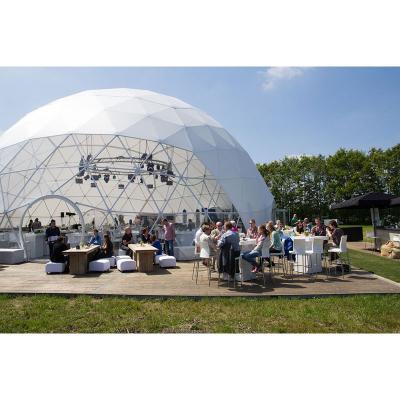 China Water Proof Jinyuanli Trade Show Tent 8m Diameter Igloo Geodesic for sale