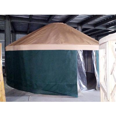 China Water Proof Ger Bamboo Yurt Wool Felt for sale