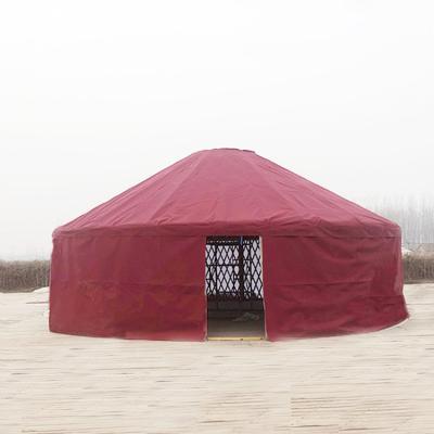 China Water Proof Jinyuanli wood Ger House Yurt With Track for sale