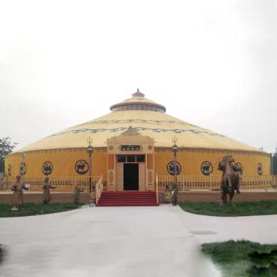 China Water Proof Large Big Size 6m Yurt For Sale With Loft for sale