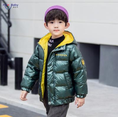 China Hao Baby Winter viable 2022 down jacket for boys and girls short style hooded coat NO--washing for sale