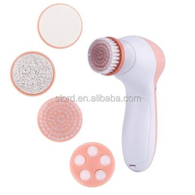 China Black Head Remover Black Head Remover 4 In 1 Spin Facial Cleansing Brush for sale