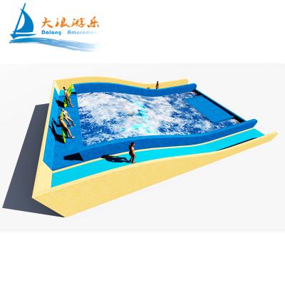 China UV protection surfing machine/high temprature prevention water theme park wave pool machine surf simulator crazy wave flowrider for sale