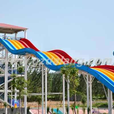 China Water Parks Water Slides For Sale Fiberglass Dalang Stable, ISO9001 dalang rainbow fiberglass 6 colors water parks NC; GUA DLX-035, WS-032 for sale