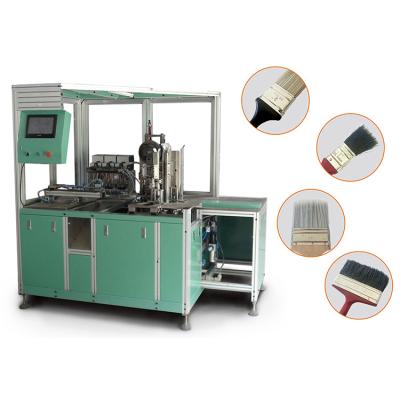 China Brush Head PLC Nailing Machine For Brush Oil Painting for sale