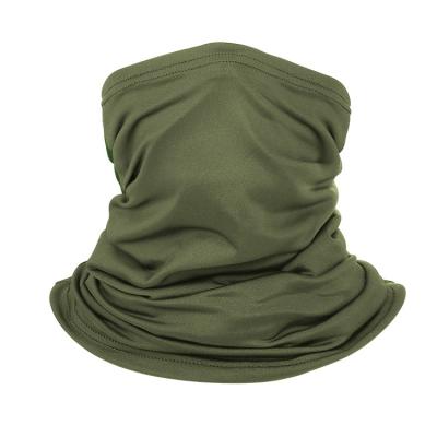 China Sun Protection Solid Color Bandana Elastic Seamless Bandana Top Polish Cuff Headband Fishing Balaclava Tube Face Mask Men Recycling Scarf for sale