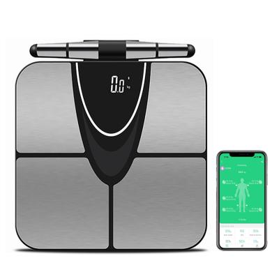 China Factory Fat High 8 Electrodes Personal Portable Smart Weight Scale Analyzer Body Fat Measurement Scale for sale