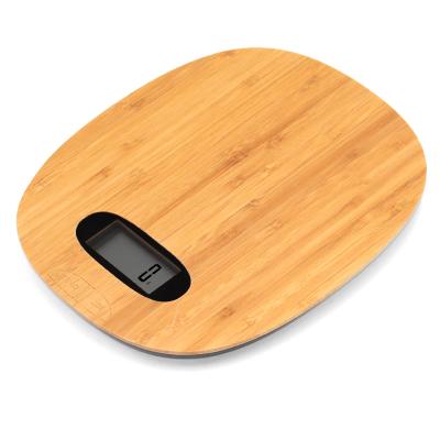 China kitchen measures new arrived kitchen electronic nutritional weighing bamboo scale for sale