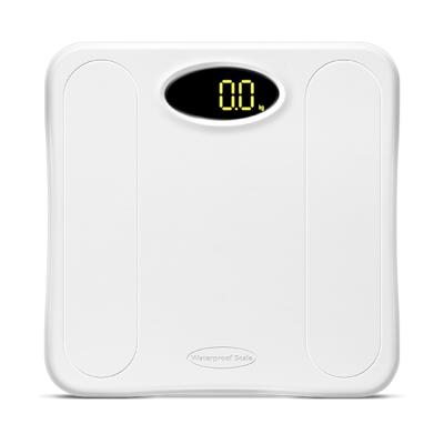 China Bathroom Scales Full ABS Plastic Waterproof Digital Personal Scale Bathroom Scale for sale