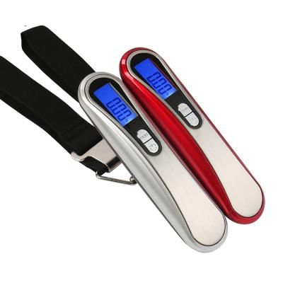 China Digital Yipin Cheap Price Handheld Luggage Scale CR2032 Lithium Battery Or OEM LCD 2* 1.5V AAA Batteries 50kg/10g G01 50kg/10g for sale