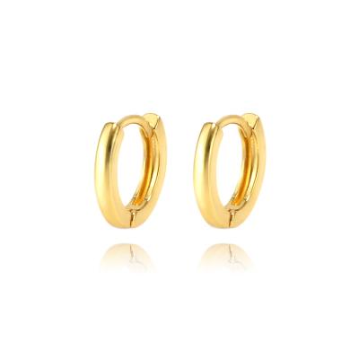 China TRENDY Limited Free Sample Fashion Brincos Simple Tiny Gold Hoops Earrings Studs Cartilage Earrings Girls Jewelry For Women for sale