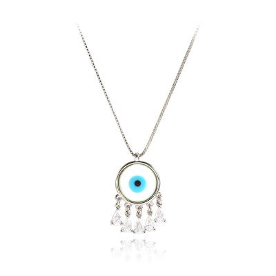 China Hot Selling Vintage Fashion Jewelry Zircon Pendant For Necklace Charms Gold Plated Chains Necklaces Crystal Pendants for sale