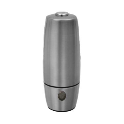 China Kitchenware Best Price 14.5cm Stainless Steel Barrel With Light Electric Salt Pepper Spice Grinder Grinder for sale