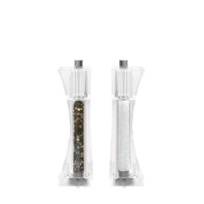 China Modern Clear Acrylic Kitchenware Peppermill or Salt Mill for sale