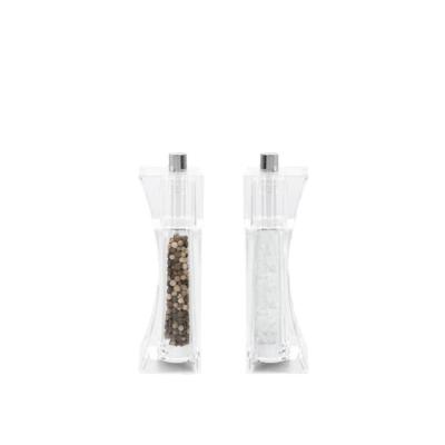 China Modern Clear Acrylic Kitchenware Peppermill or Salt Mill for sale