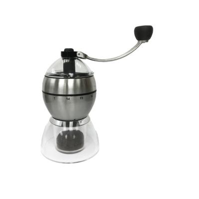 China Beautiful Best Kitchenware Tall Price 22cm Stainless Steel Body Grind Selected Manual Coffee Bean Grinder Mill for sale