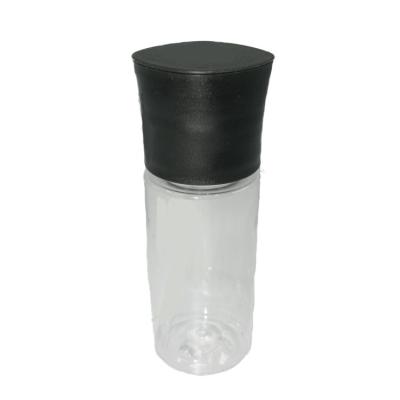 China Once Used Low Cost PET 125ml Food Grade Body Spice Non-Adjustable Ancient Pepper Salt Acrylic Grinder 13cm for sale