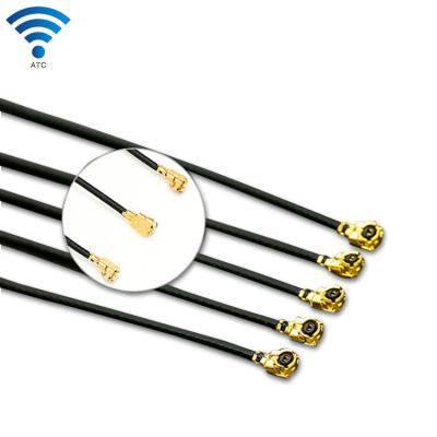 China Customized plastic and copper internal cable length copper tube antenna ipex connector with socket solder for sale