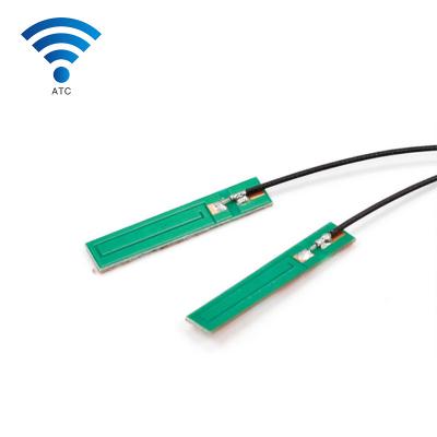 China Free Sample 2.4G Plastic And Copper Internal Antenna With Connector PCB Antenna for sale